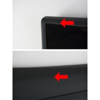 Original VW ID 4 Türverkleidung vorne rechts Kunstleder schwarz grau 11B867010B
