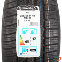 1x 255/55R18 105H Winterreifen Continental 4x4 WinterContact MO Reifen DOT19
