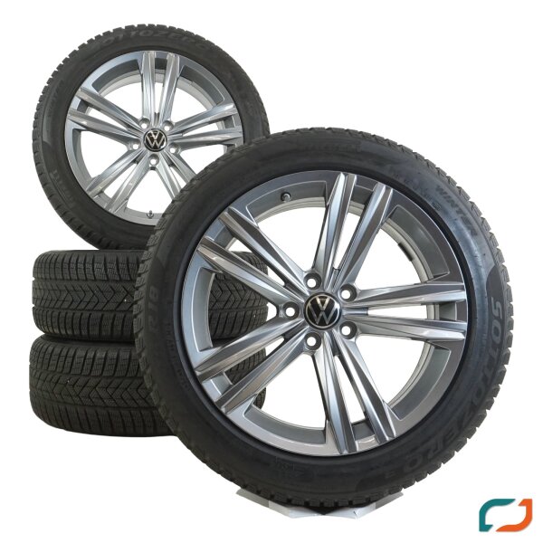 Original VW Arteon Passat Alltrack 3G B8 Winterräder Sebring 18 Zoll RDKS