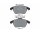 TEXTAR Bremsbelagsatz Bremsbeläge für Audi A1 VW Golf Plus Jetta Mk6 UP! vorne