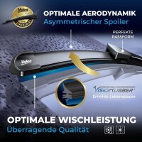 Valeo Scheibenwischer Set Frontscheibe 574309 Wischerblatt
