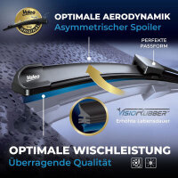 Valeo Scheibenwischer Set Frontscheibe 574309 Wischerblatt