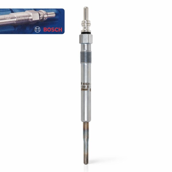 BOSCH 1x Glühkerze Stabglühkerze Duraterm für Audi VW Skoda 0250202102