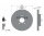2x TEXTAR brake disc PRO front axle Ø 280mm for KIA
