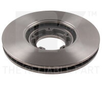 2x NK Bremsscheibe Ø254mm VORNE FÜR FORD TRANSIT E T