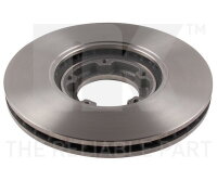 2x NK Bremsscheibe Ø254mm VORNE FÜR FORD TRANSIT E T