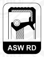 Wellendichtring ELRING 023.520 38x52x6 mm FPM Rechtsdrall...