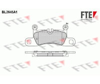FTE Bremsbelagsatz Bremsbeläge HINTEN fürPORSCHE CAYENNE 92A VW TOUAREG 7P5 7P6