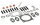 Turbolader Montagesatz Dichtungssatz MAN ELRING mit Schrauben 397.610