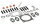 Turbolader Montagesatz Dichtungssatz MAN ELRING mit Schrauben 397.610