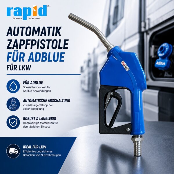 RAPID Zapfpistole Automatik für AdBlue ZPA 19-AB/E