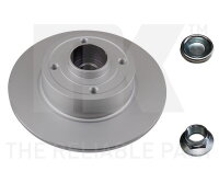 1x NK brake disc, rear axle, Ø 240 mm, 313964