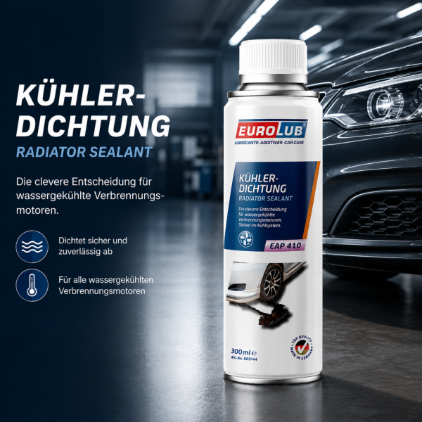 EUROLUB Kühlerdicht EAP 410 300ml Auto Kühler Dichtung Leck Dichtmittel