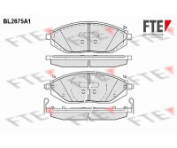 FTE Bremsbelagsatz Scheibenbremse für Chevrolet...