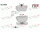 FTE brake pad set for disc brake BL2436B1