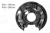 AIC Spritzblech Bremsscheibe hinten rechts 55084 für...