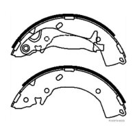 Bremsbackensatz Hyundai i10 i20 Getz Kia Rio Stonic...