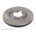 1x BLUEPRINT brake disc, front axle, Ø 258 mm, for Mitsubishi ADC44316