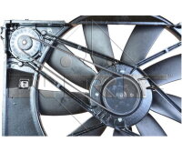NRF Lüfter Motorkühlung + Zarge für Mercedes S-Klasse W220 V220