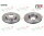 2x FTE brake disc front axle Ø 39mm for Seat VW BS4548B
