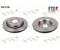 2x FTE Bremsscheibe Hinterachse Ø 302mm für...