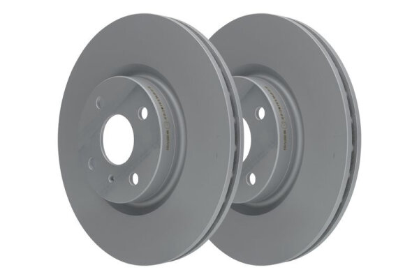 2x ATE Bremsscheibe Ø280mm VORNE passend für ABARTH 124 FIAT 124 MAZDA