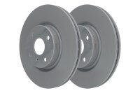 2x ATE Bremsscheibe Ø280mm VORNE passend für...