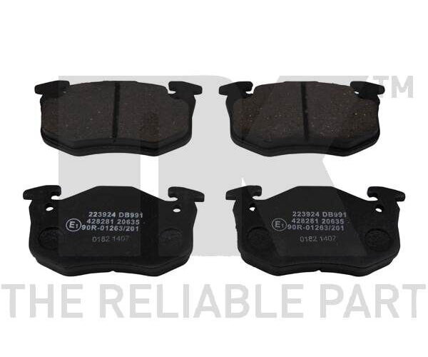 NK Bremsbelagsatz für Renault Rapid F40 G40 Super 5 B40 C40 S40 Bremse vorne