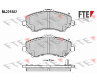 FTE Bremsbelagsatz Bremsbeläge Vorderachse für...