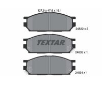 TEXTAR Bremsbelagsatz Bremsbeläge VORDERACHSE...