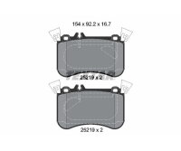 TEXTAR Bremsbeläge Vorderachse für Mercedes AMG...