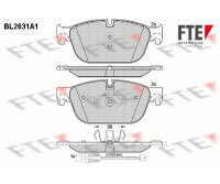 FTE Bremsbelagsatz Bremsbeläge VORDERACHSE für CITROEN PEUGEOT