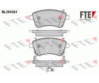 FTE Bremsbelagsatz für Hyundai ix20 JC Kia Venga YN...