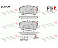 FTE Bremsbelagsatz Bremsbeläge HINTERACHSE für für FORD TRANSIT V363 FCD FDD FED