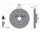 1x TEXTAR Bremsscheibe Vorderachse gelocht Ø 360mm für Mercedes Benz 92260305