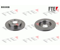 2x FTE Bremsscheibe Hinterachse Ø 265mm für...