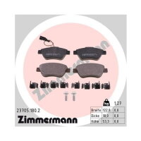 ZIMMERMANN Bremsbelagsatz Scheibenbremse 23705.180.2