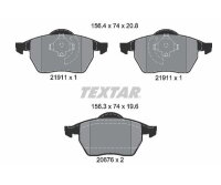 Bremsbeläge Q+ VORDERACHSE für Audi TT 1.8T 8N3 8N9 VW Golf 4 TEXTAR