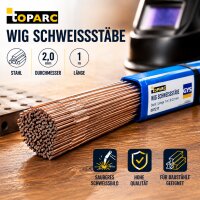 GYS toPARC WIG Schweißstäbe Stahl 2,0mm...