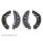Bremsbackensatz Hinten Ford Fiesta Puma Mazda BLUEPRINT Trommelbremse ADM54134