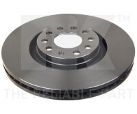 1x OEM front brake disc, 320 mm diameter, for Audi A4 8E and A6 4B