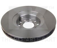 1x OEM front brake disc, 320 mm diameter, for Audi A4 8E and A6 4B