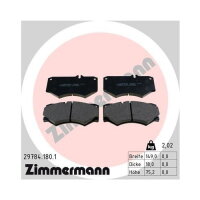 ZIMMERMANN Bremsbelagsatz Scheibenbremse 29784.180.1