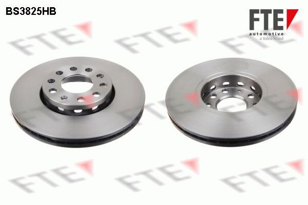 2x FTE front axle brake rotors, 288 mm, BS3825HB