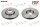 2x FTE front axle brake rotors, 288 mm, BS3825HB