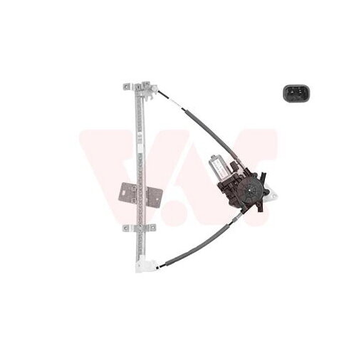 Fensterheber vorne links elektrisch mit Motor für Honda Jazz II GD VAN WEZEL 2543261
