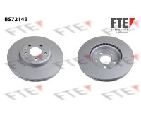 2x FTE Bremsscheibe Vorderachse Ø 314mm für...