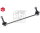 Koppelstange FEBI BILSTEIN 22473 Hinterachse beidseitig 233mm mit Muttern