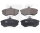 Bremsbeläge vorne für VW Passat B2 B3 B4 Scirocco Corrado Audi 80 90 Coupe NK