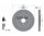 2x TEXTAR brake disc, front axle, Ø 323 mm, for Citroën Peugeot 92267103